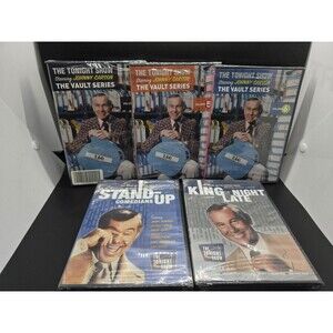 JOHNNY CARSON Lot of DVDs The Tonight Show Vault Series Vol. 1/5/6 Best Of King